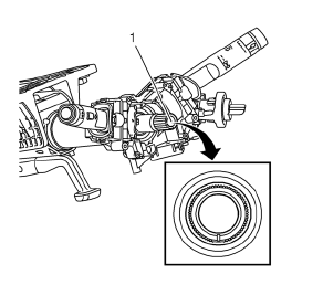 Chevrolet Cruze. Inflatable Restraint Steering Wheel Module Coil Centering