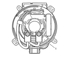 Chevrolet Cruze. Inflatable Restraint Steering Wheel Module Coil Centering