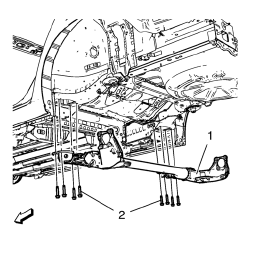 Chevrolet Cruze. Rear Suspension Description and Operation