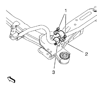 Chevrolet Cruze. Stabilizer Shaft Insulator Replacement