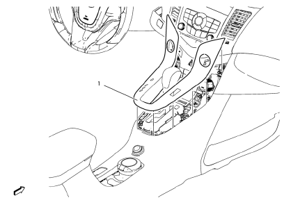 Chevrolet Cruze. Automatic or Manual Transmission Control Lever Trim Cover Replacement