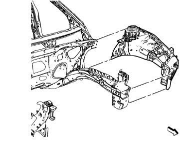 Chevrolet Cruze. Front Wheelhouse Panel Replacement (MAG-Welding)