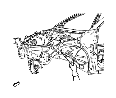 Chevrolet Cruze. Removal Procedure