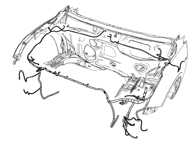 Chevrolet Cruze. Forward Lamp Wiring Harness Replacement