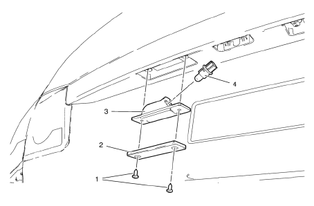 Chevrolet Cruze. Rear License Plate Lamp Replacement