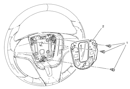 Chevrolet Cruze. Steering Wheel Horn Contact Replacement