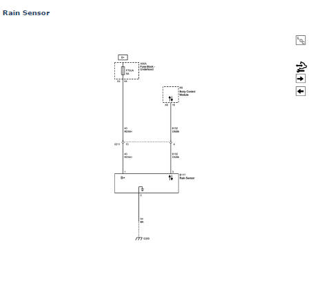 Chevrolet Cruze. Wiper/Washer Schematics