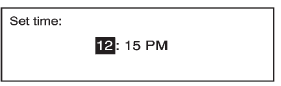 1. Turn the MENU/SEL knob to change the current value of the setting.