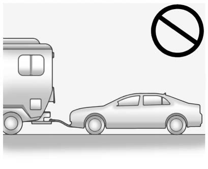 Notice: If the vehicle is towed with all four wheels on the ground,
