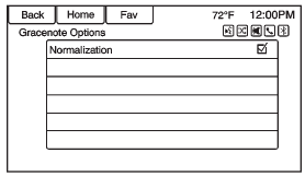 To turn Normalization on: