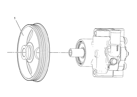 Chevrolet Cruze. Power Steering Pump Pulley Replacement