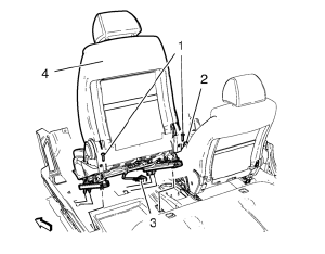 Chevrolet Cruze. Removal Procedure