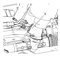 Chevrolet Cruze. Steering Gear Replacement (Hydraulic Power Steering)