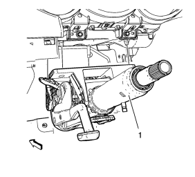 Chevrolet Cruze. Steering Column Replacement (Right Hand Drive)