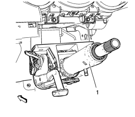 Chevrolet Cruze. Steering Column Replacement (Right Hand Drive)
