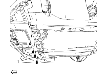 Chevrolet Cruze. Stabilizer Shaft Replacement