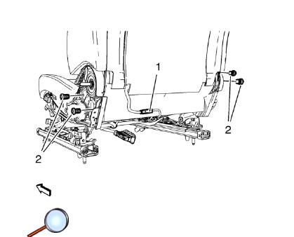 Chevrolet Cruze. Front Seat Cushion Cover and Pad Replacement