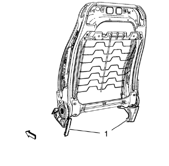 Chevrolet Cruze. Driver Seat Frame Replacement