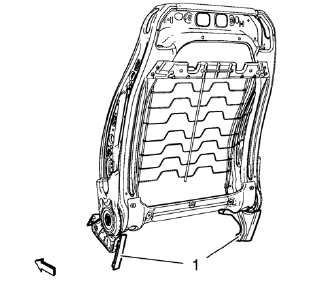 Chevrolet Cruze. Passenger Seat Frame Replacement