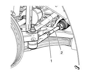 Chevrolet Cruze. Wheel Alignment - Steering Wheel Angle and/or Front Toe Adjustment