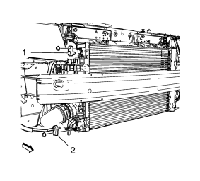 Chevrolet Cruze. Air Conditioning Condenser Replacement (1.6L LDE, LXT, LXV, and 1.8L 2H0)