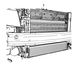 Chevrolet Cruze. Air Conditioning Condenser Replacement (1.6L LDE, LXT, LXV, and 1.8L 2H0)