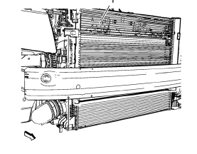 Chevrolet Cruze. Air Conditioning Condenser Replacement (1.6L LDE, LXT, LXV, and 1.8L 2H0)