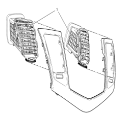 Chevrolet Cruze. Instrument Panel Center Air Outlet Replacement
