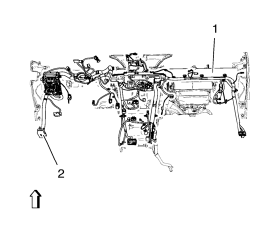 Chevrolet Cruze. Floor Air Outlet Replacement