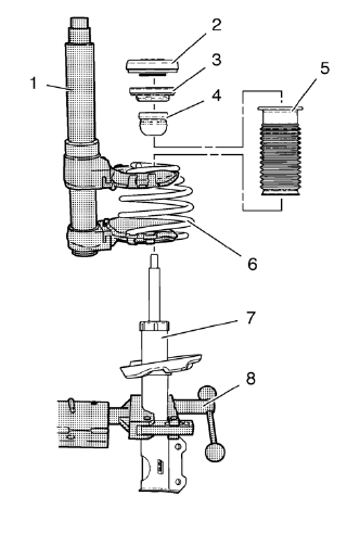 Chevrolet Cruze. Strut, Strut Component, or Spring Replacement