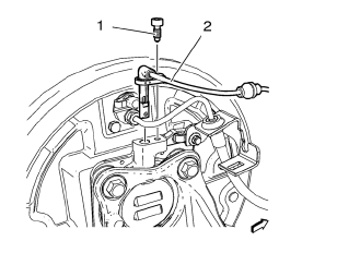 Chevrolet Cruze. Rear Wheel Bearing and Hub Replacement (Drum Brake)