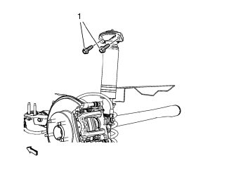 Chevrolet Cruze. Shock Absorber Replacement