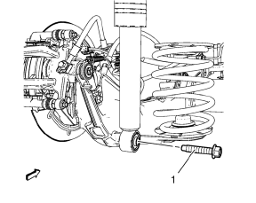 Chevrolet Cruze. Shock Absorber Replacement