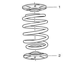 Chevrolet Cruze. Rear Spring Insulator Replacement