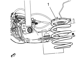 Chevrolet Cruze. Rear Spring Replacement