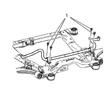 Chevrolet Cruze. Stabilizer Shaft Replacement