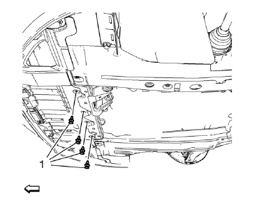 Chevrolet Cruze. Stabilizer Shaft Replacement