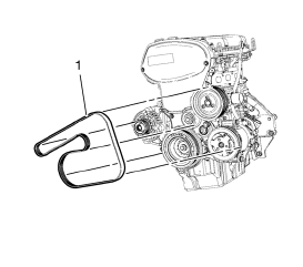 Chevrolet Cruze. Drive Belt Replacement