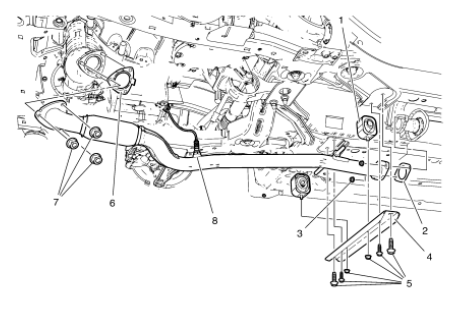 Chevrolet Cruze. Exhaust Flexible Pipe Replacement (1.6L LDE, LXV, and 1.8L 2H0)