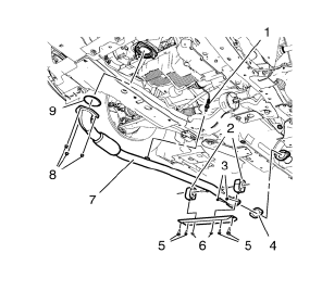 Chevrolet Cruze. Exhaust Flexible Pipe Replacement (1.6L LXT)