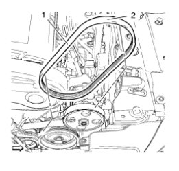 Chevrolet Cruze. Power Steering Pump Belt Replacement