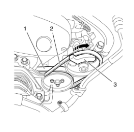 Chevrolet Cruze. Power Steering Pump Belt Replacement