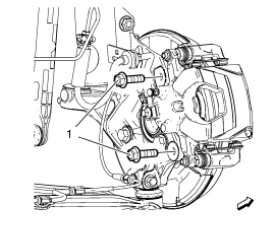 Chevrolet Cruze. Front Brake Rotor Replacement