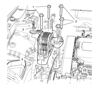 Chevrolet Cruze. Engine Mount Replacement