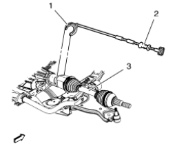 Chevrolet Cruze. Front Wheel Drive Shaft Replacement - Left Side