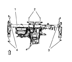 Chevrolet Cruze. Removal Procedure