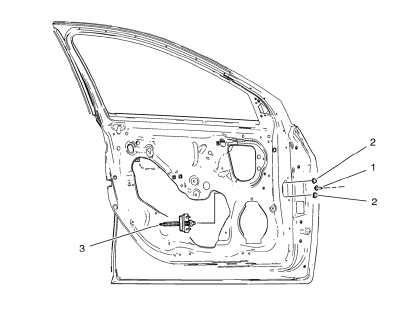 Chevrolet Cruze. Front Side Door Check Replacement