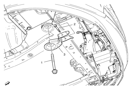 Chevrolet Cruze. Front Bumper Energy Absorber Bracket Replacement