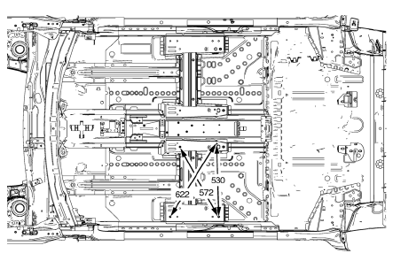 Chevrolet Cruze. Front Seat Mounting Points