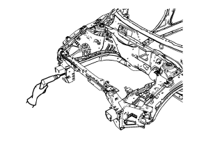 Chevrolet Cruze. Front Bumper Impact Bar Replacement